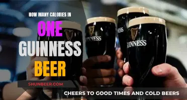 Guinness Beer Calories: How Many in One Pint?