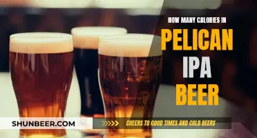 Pelican IPA Beer: Calorie Count and Nutrition Facts