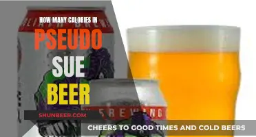 Calorie Counting: Pseudo Sue Beer's Nutritional Breakdown