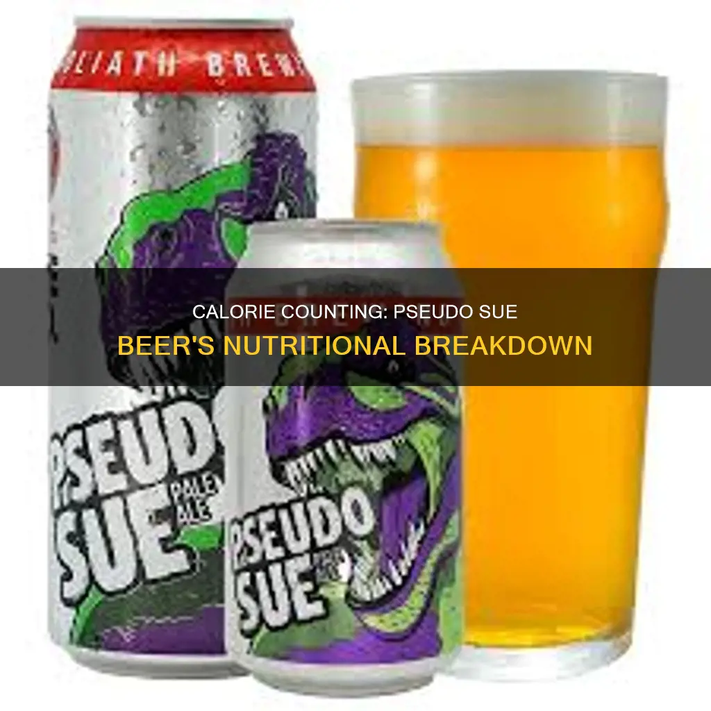 how many calories in pseudo sue beer