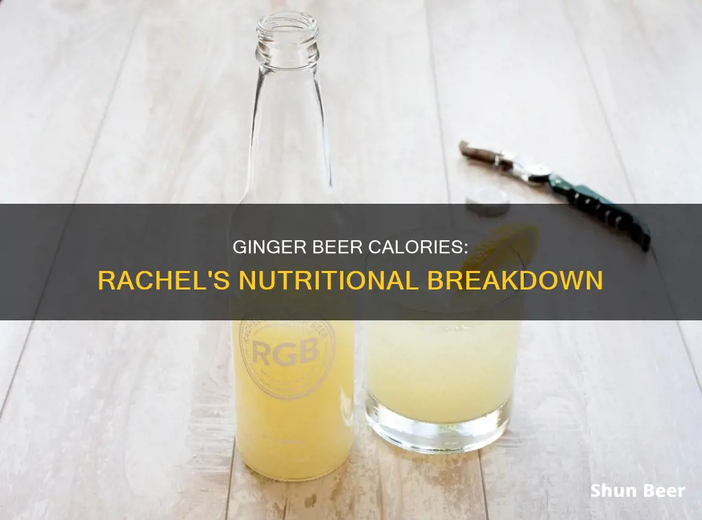 how many calories in rachels ginger beer