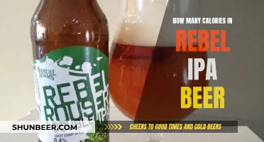 Calorie Count of Rebel IPA Beer: Everything You Need to Know