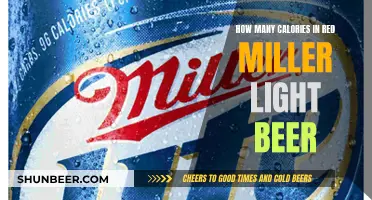 Calories in Red Miller Light Beer: What's the Count?