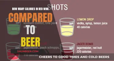 Calorie Comparison: Red Wine vs Beer