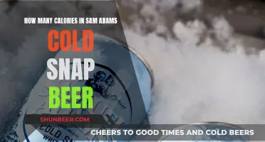 Calories in Sam Adams Cold Snap Beer Revealed