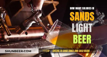 Light Beer Calories: Sands Brand Breakdown