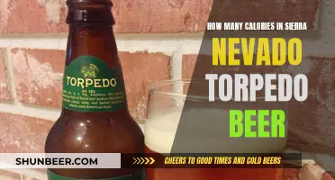 Calorie Count in Sierra Nevada Torpedo Beer