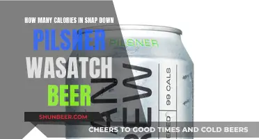 Calories in Wasatch Beer: Snap Down Pilsner Explained