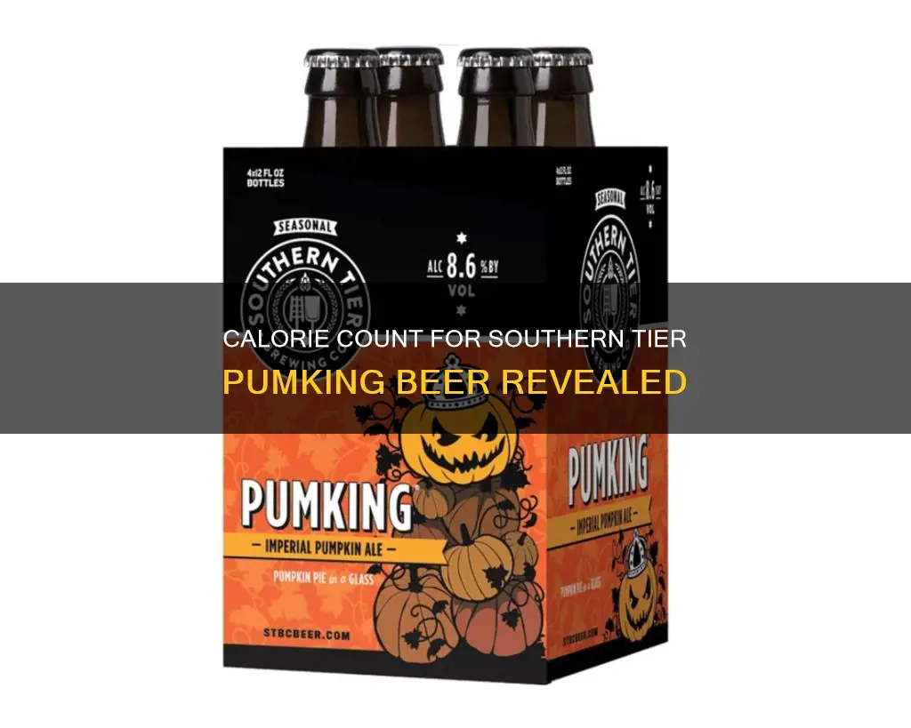 how many calories in southern tier pumking beer