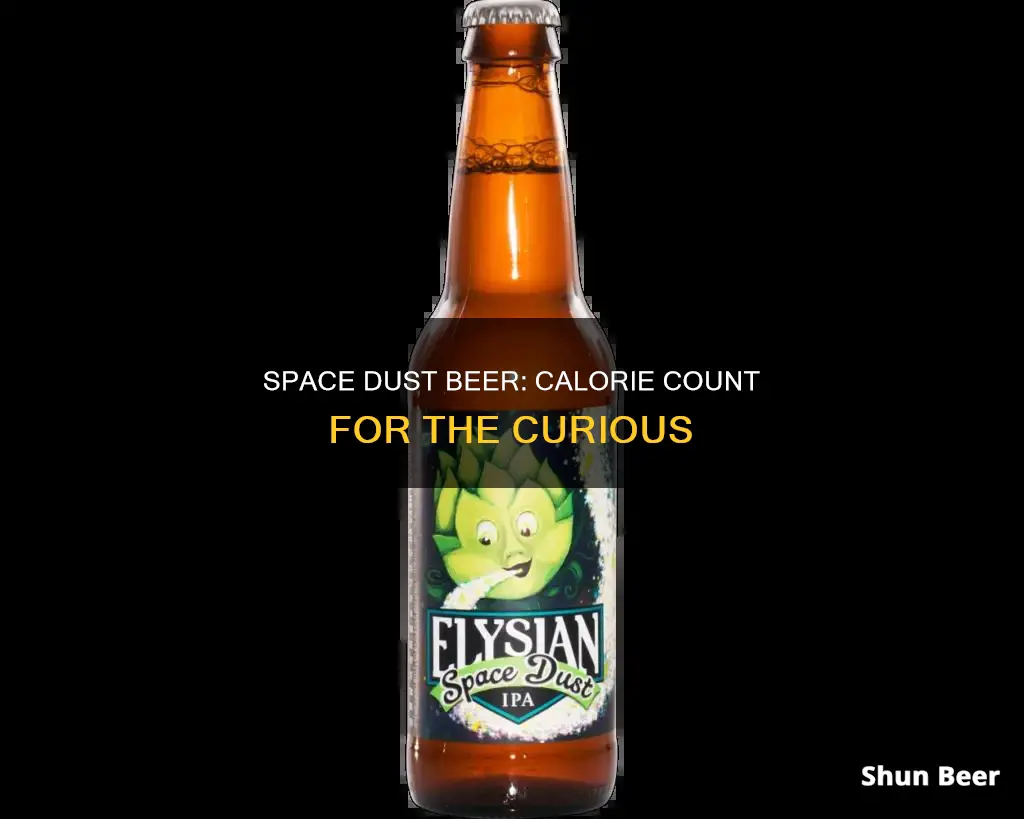 how many calories in space dust beer