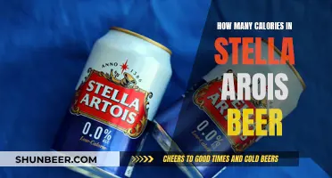 Calories in Stella Artois: Nutritional Breakdown of Beer