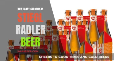 Stiegl Radler Beer: Calorie Count and Nutrition Facts