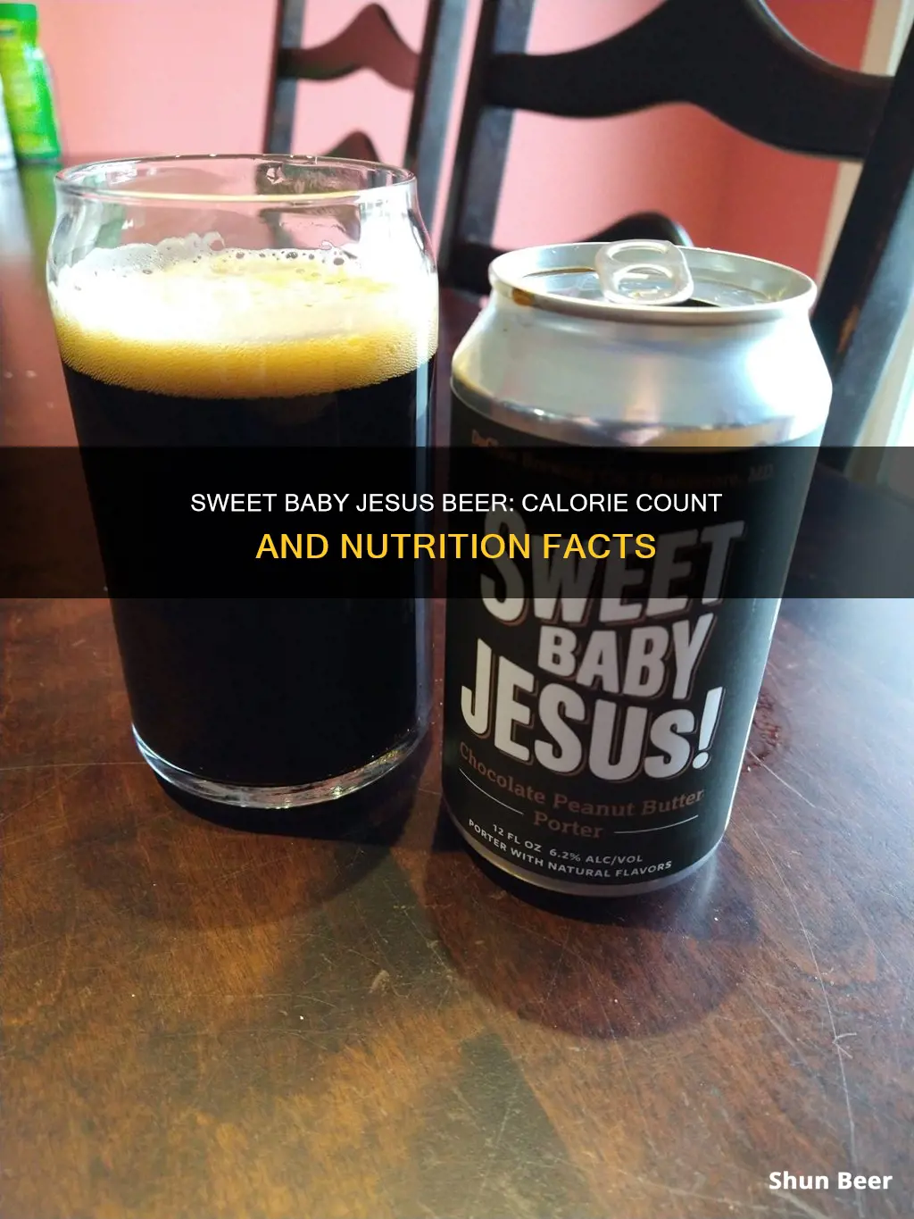 how many calories in sweet baby jesus beer