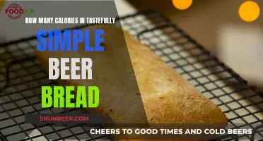 Tastefully Simple Beer Bread: How Many Calories?