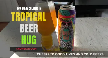 Calorie Count for Tropical Beer Hug Revealed