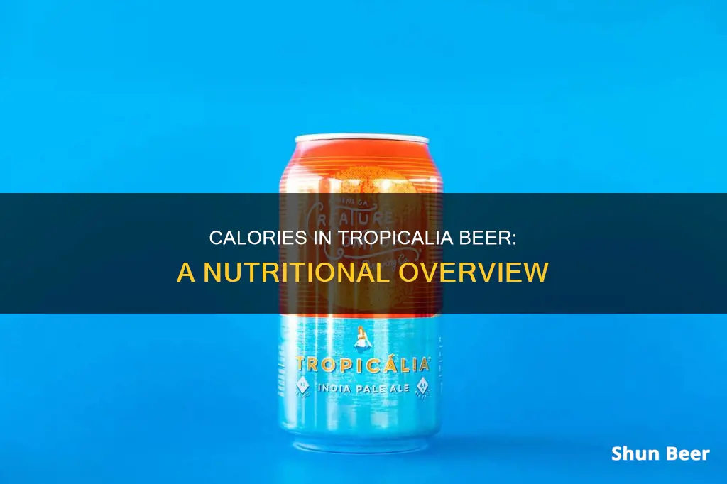 how many calories in tropicalia beer