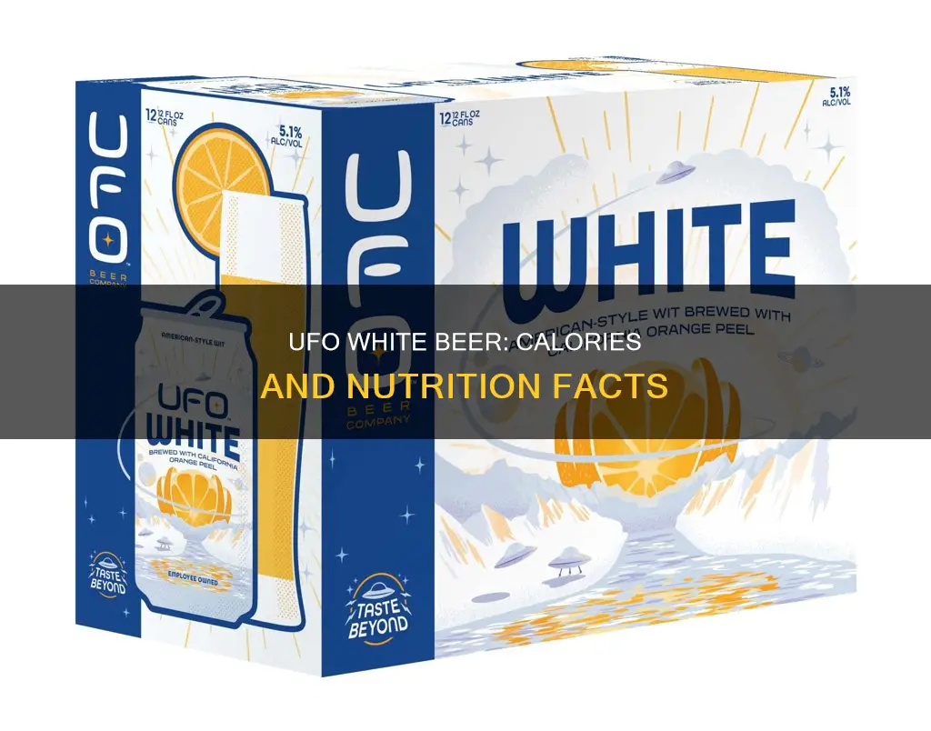 how many calories in ufo white beer