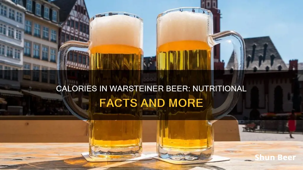 how many calories in warsteiner beer