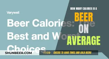 Calories in Beer: Average Count and Health Facts