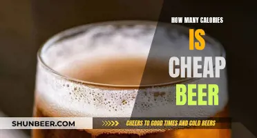 Cheap Beer Calories: How Many Are in Your Favorite Brew?