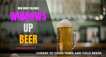 Calorie Counting: Beer Drinking Through Windows