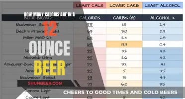 Calorific Cost of a Cold One: 12-Ounce Beer Breakdown