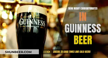 Guinness Beer's Carb Content: A Detailed Breakdown