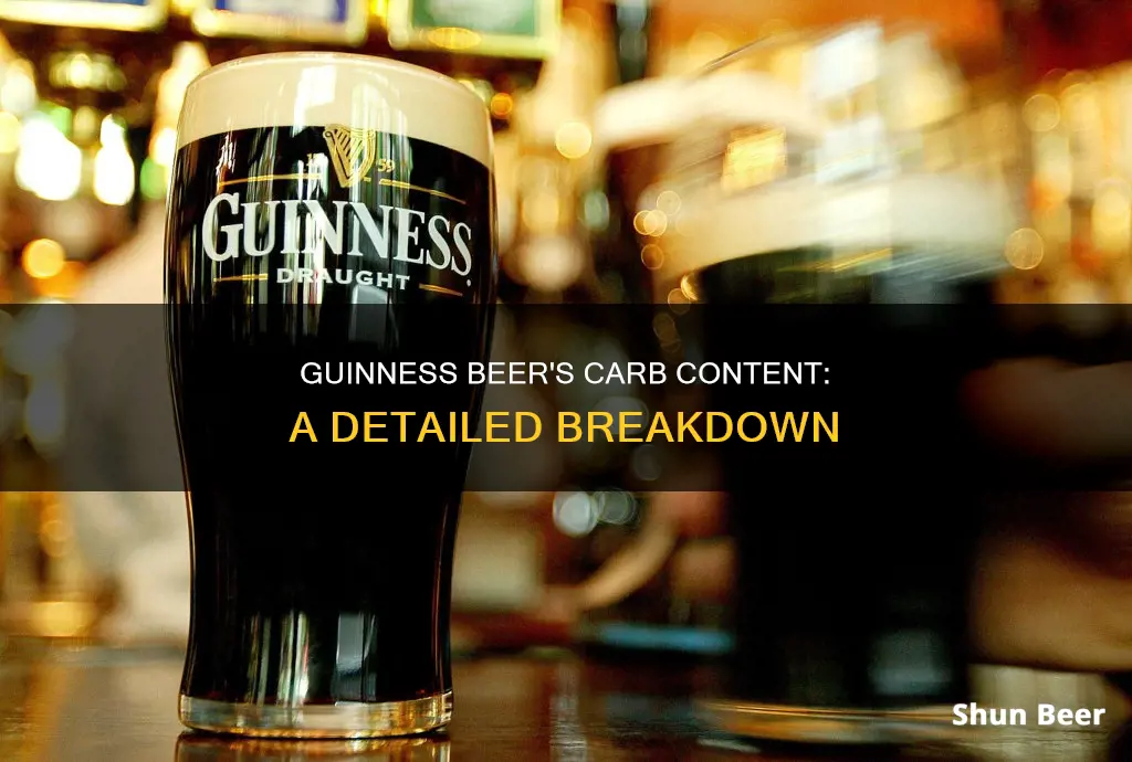 how many carbohydrates in guinness beer