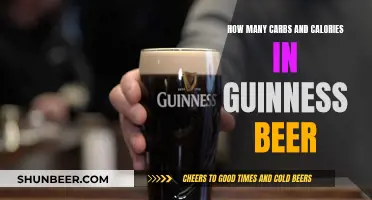 Guinness Beer: Carb and Calorie Breakdown