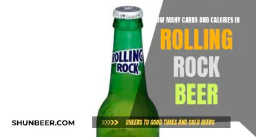 Rolling Rock Beer: Carb and Calorie Breakdown