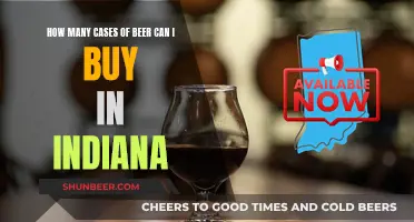 Indiana Beer Buyers: How Many Cases Can You Get?