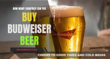 Budweiser Beer: How Many Countries Can You Buy It?