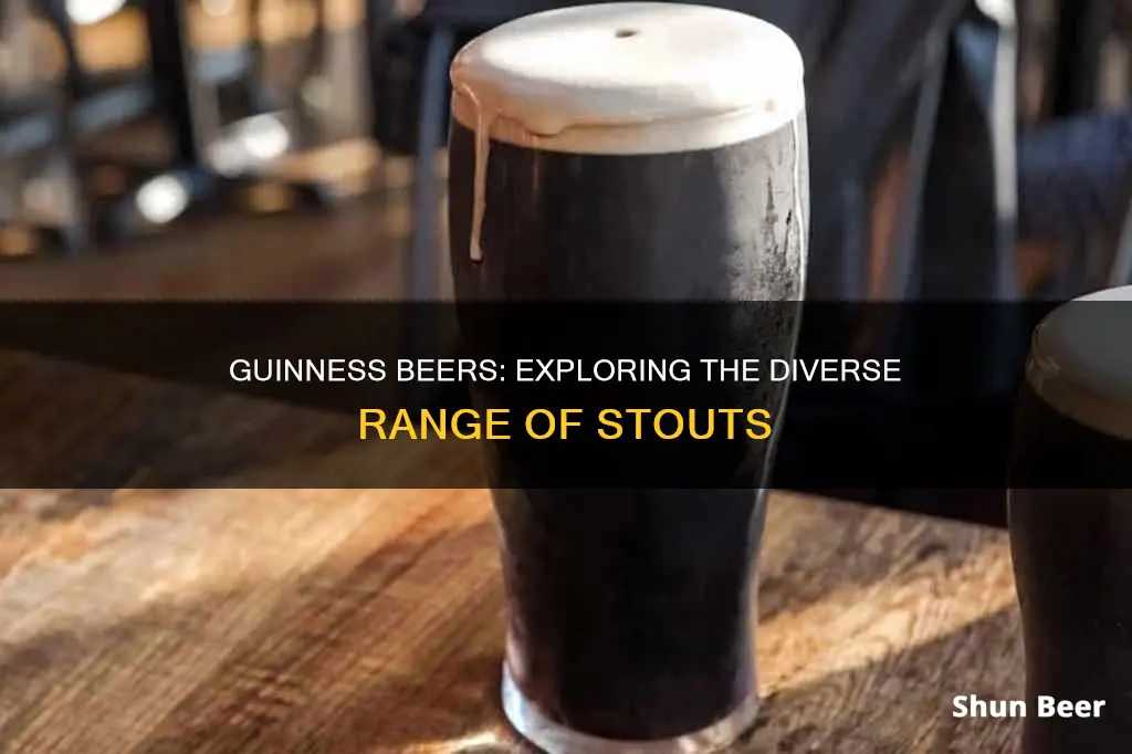 how many different guinness beers are there