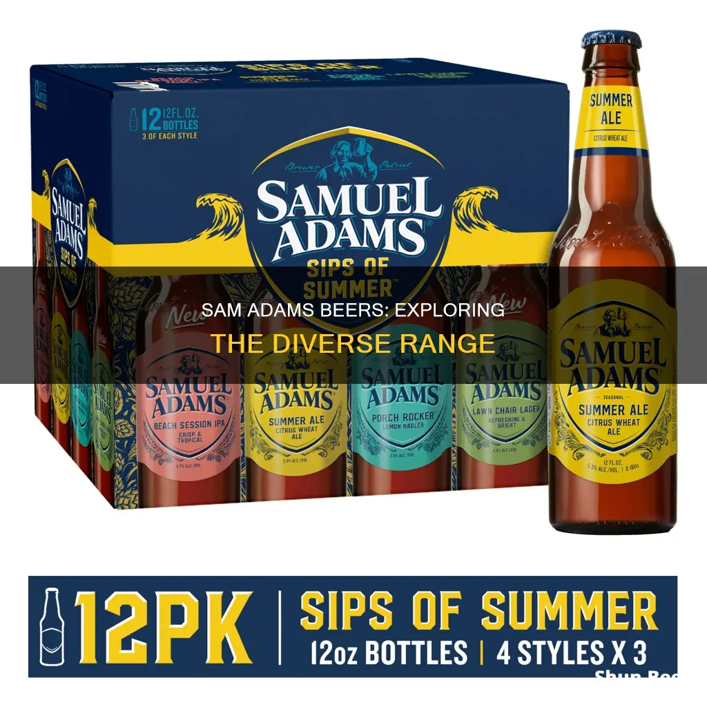 how many different sam adams beers are there