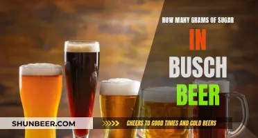 Sugar Secrets: Busch Beer's Sweet Surprise