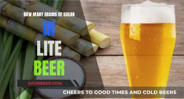 Sugar Secrets: Lite Beer's Sweet Surprise