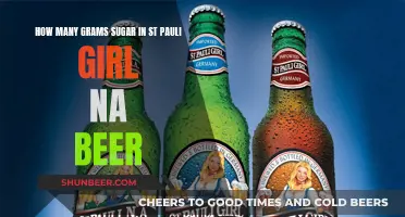 St. Pauli Girl NA Beer: Sugar Content Analysis