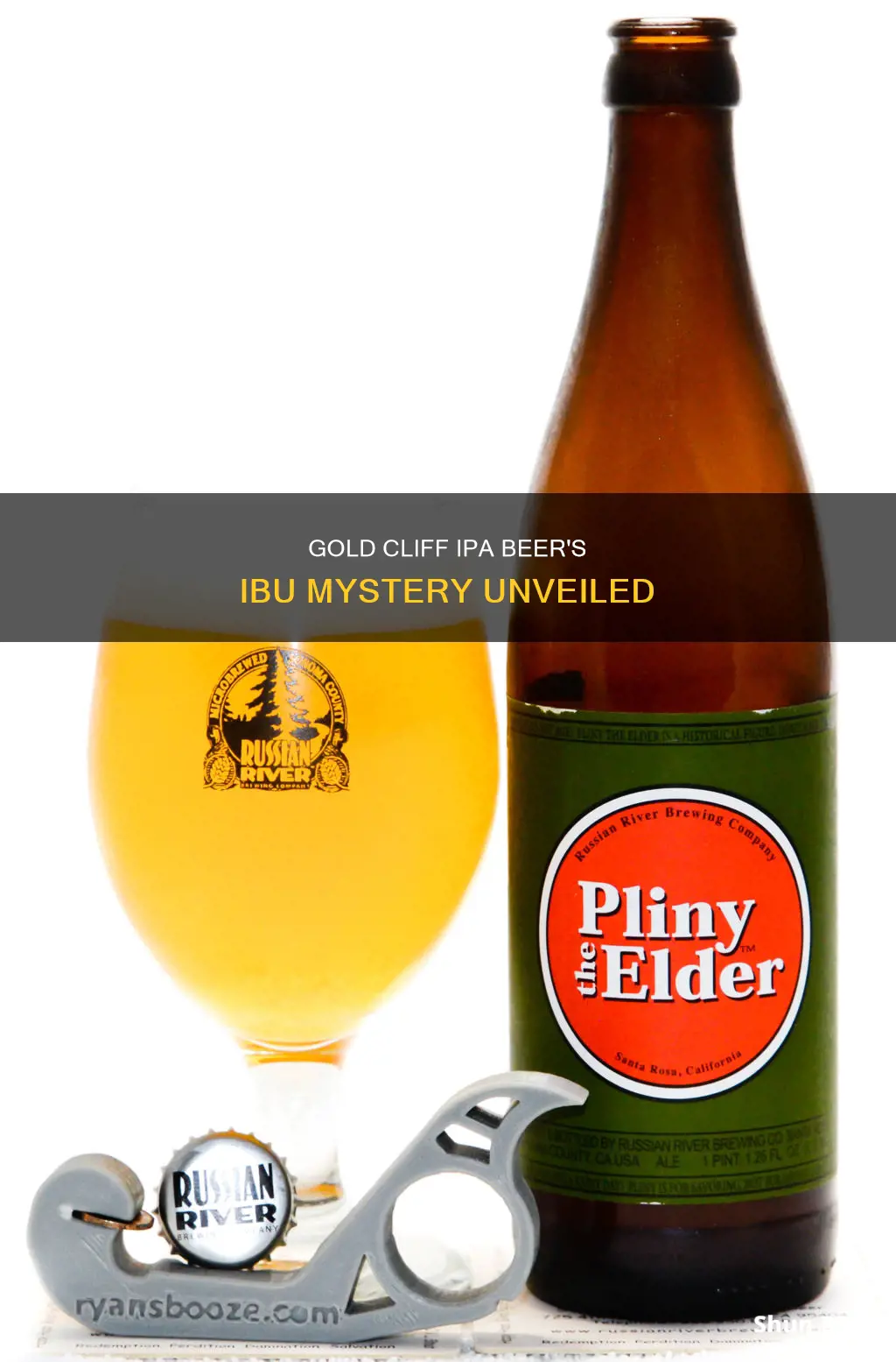 how many ibu in gold cliff ipa beer