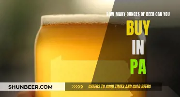 Beer Buying in PA: Ounces and Limits Explained