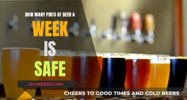 Beer Consumption: Safe Weekly Pint Limit?