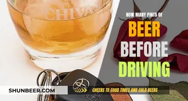 Beer and Driving: How Many Pints is Too Many?