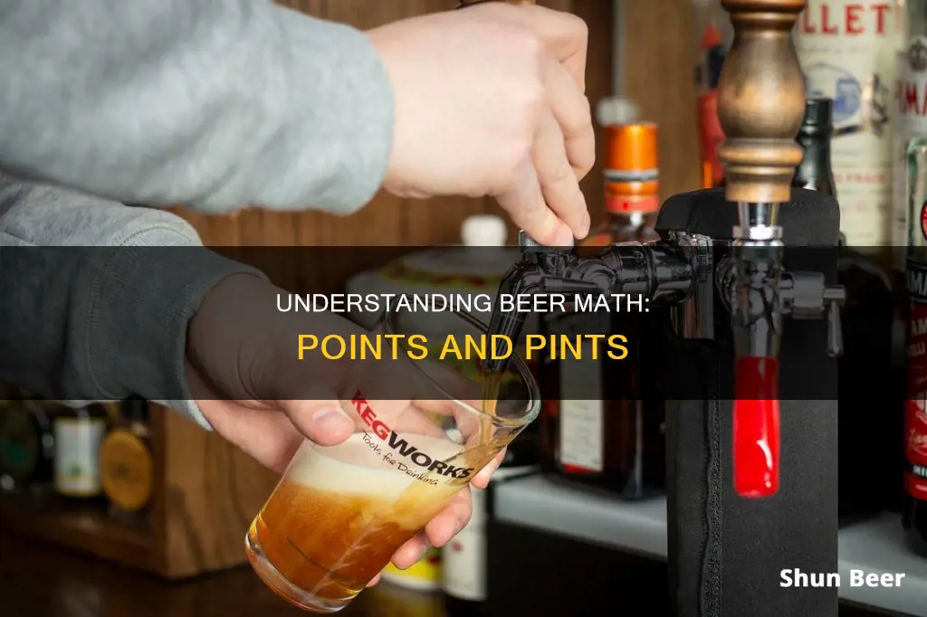 how many points is a pint of beer