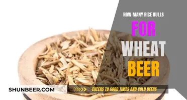 Brewing Wheat Beer: Rice Hulls, How Much is Enough?