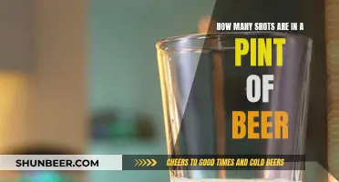 Shots and Pints: How Many Shots in a Pint?