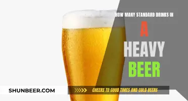 Heavy Beer: Standard Drink Counts and More