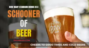 Beer Schooner Standard Drinks: How Many is Too Many?