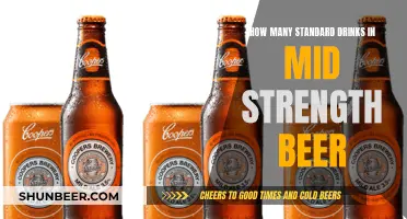 Understanding Beer Strength: Standard Drinks in Mid-Strength Beer