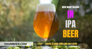 The Sweetness of IPAs: Sugar Content Explored