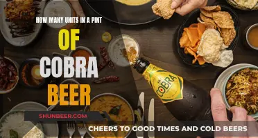 Cobra Beer Math: Understanding Pint Units