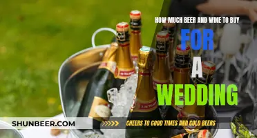 Stocking Up: Beer and Wine Quantities for Weddings